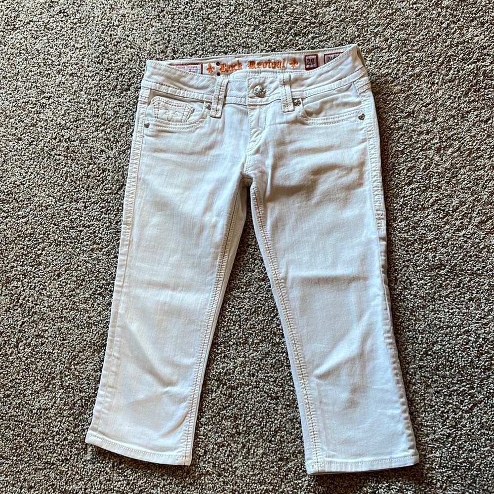 Rock revival white alanis capri 29 stretch